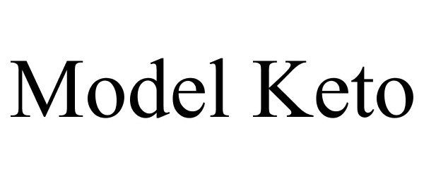 Trademark Logo MODEL KETO