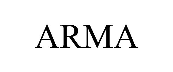 Trademark Logo ARMA