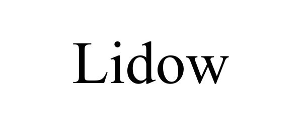 LIDOW