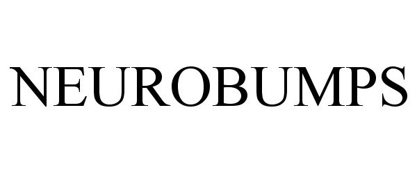 Trademark Logo NEUROBUMPS