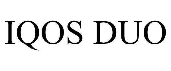 Trademark Logo IQOS DUO