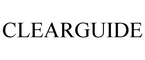Trademark Logo CLEARGUIDE