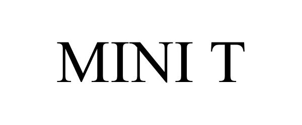 Trademark Logo MINI T