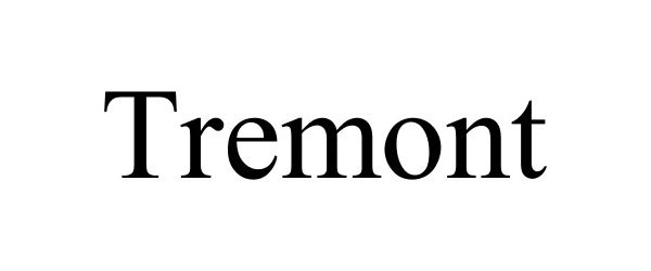 Trademark Logo TREMONT