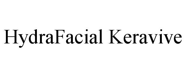  HYDRAFACIAL KERAVIVE