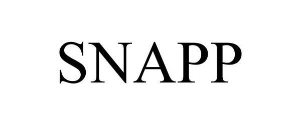 Trademark Logo SNAPP