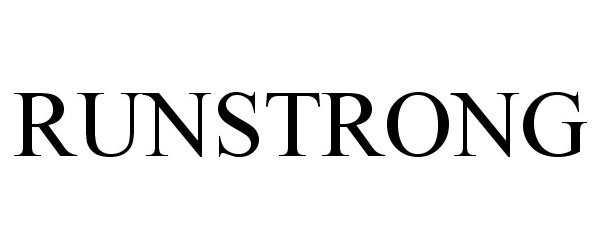 Trademark Logo RUNSTRONG