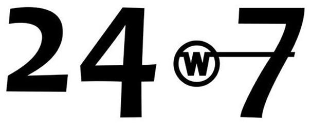 Trademark Logo 24 W 7