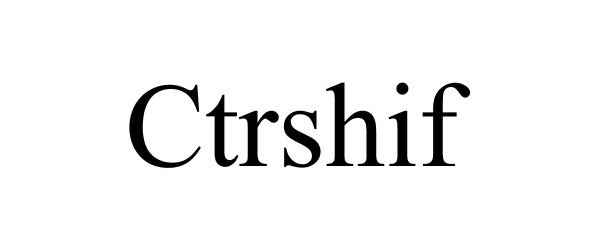  CTRSHIF