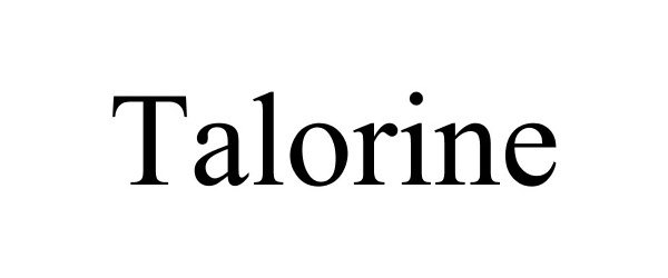 Trademark Logo TALORINE