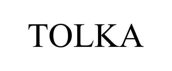 Trademark Logo TOLKA