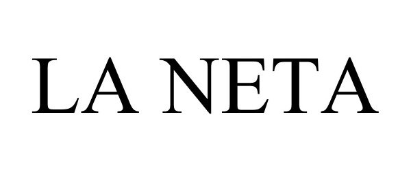 Trademark Logo LA NETA