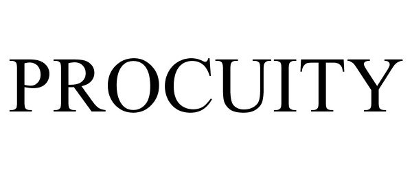 Trademark Logo PROCUITY