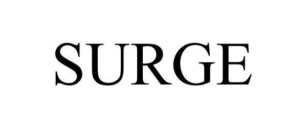 Trademark Logo SURGE