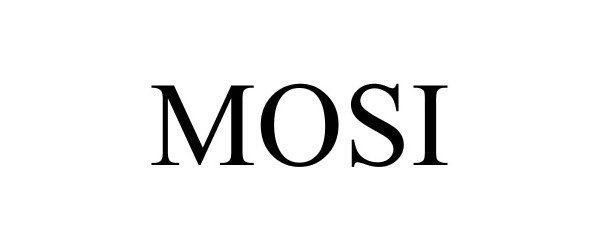 Trademark Logo MOSI