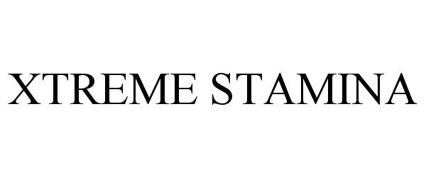 Trademark Logo XTREME STAMINA