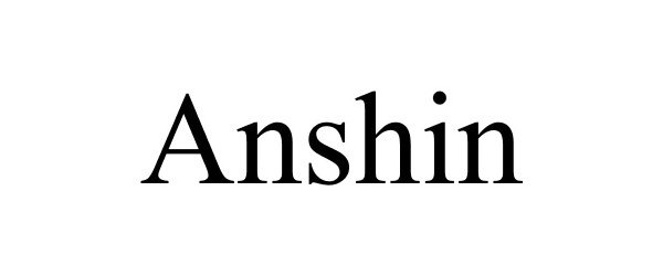 Trademark Logo ANSHIN