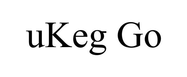 Trademark Logo UKEG GO