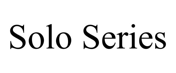 Trademark Logo SOLO SERIES