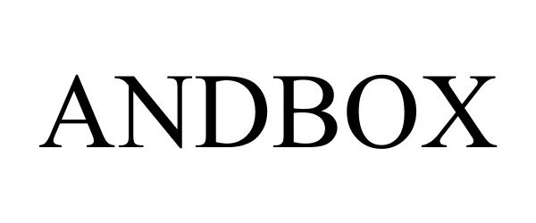 Trademark Logo ANDBOX