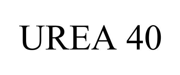 Trademark Logo UREA 40