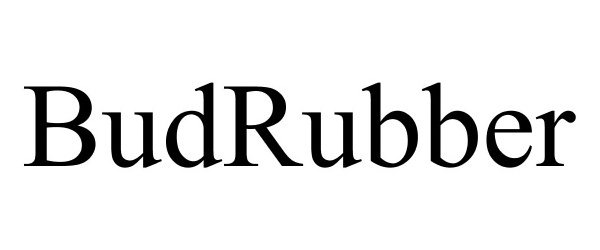 Trademark Logo BUDRUBBER