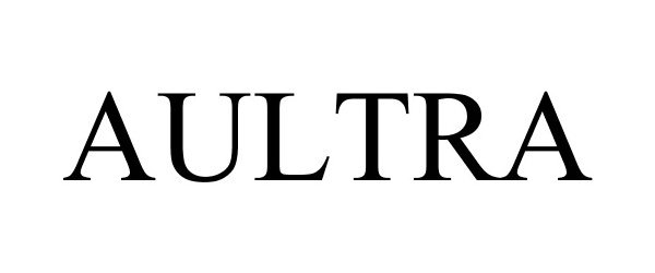 Trademark Logo AULTRA
