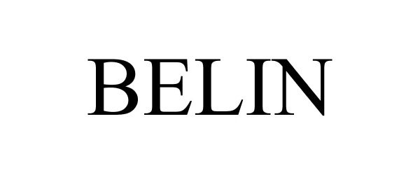 Trademark Logo BELIN