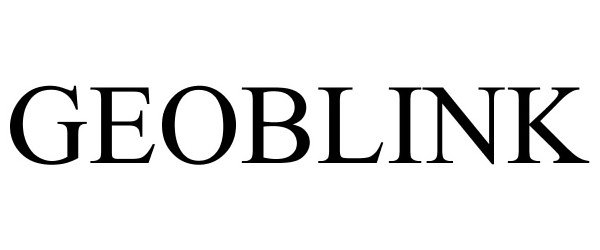 Trademark Logo GEOBLINK