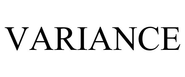 Trademark Logo VARIANCE