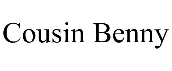 Trademark Logo COUSIN BENNY