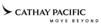 Trademark Logo V CATHAY PACIFIC MOVE BEYOND
