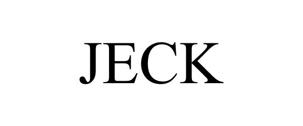 Trademark Logo JECK