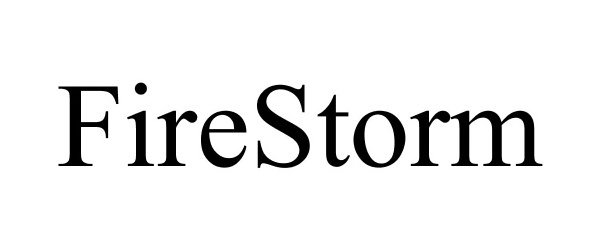 Trademark Logo FIRESTORM