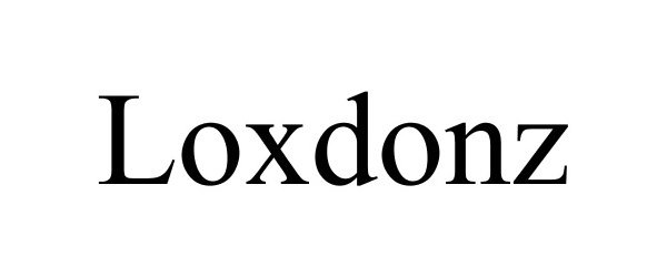 Trademark Logo LOXDONZ