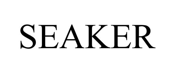 Trademark Logo SEAKER