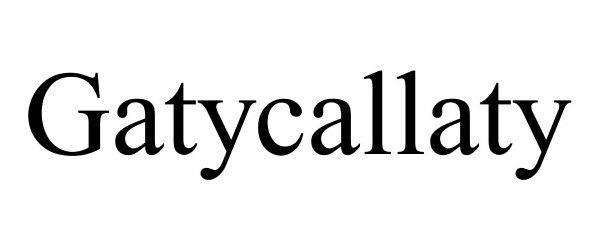 Trademark Logo GATYCALLATY