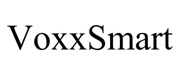 Trademark Logo VOXXSMART
