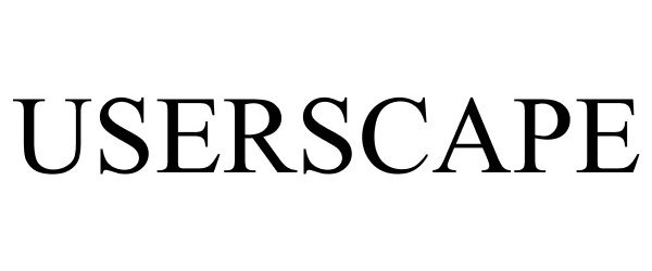 Trademark Logo USERSCAPE