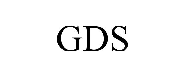 Trademark Logo GDS