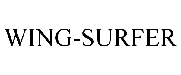 Trademark Logo WING-SURFER