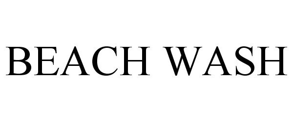  BEACH WASH
