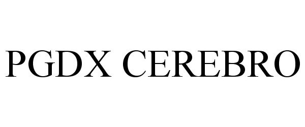  PGDX CEREBRO