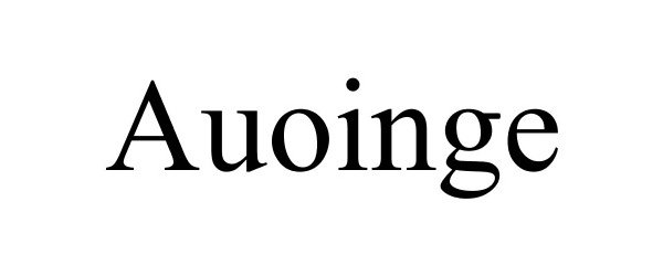 Trademark Logo AUOINGE