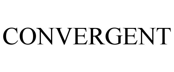 Trademark Logo CONVERGENT