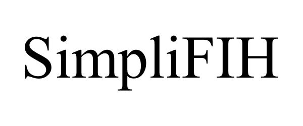 Trademark Logo SIMPLIFIH