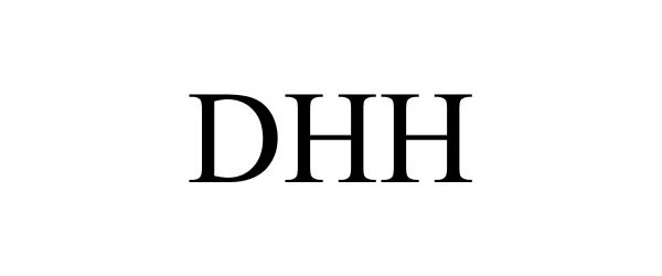 Trademark Logo DHH