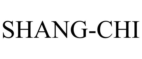 Trademark Logo SHANG-CHI