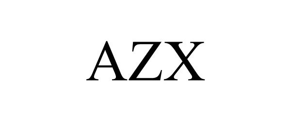Trademark Logo AZX