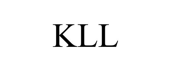 Trademark Logo KLL